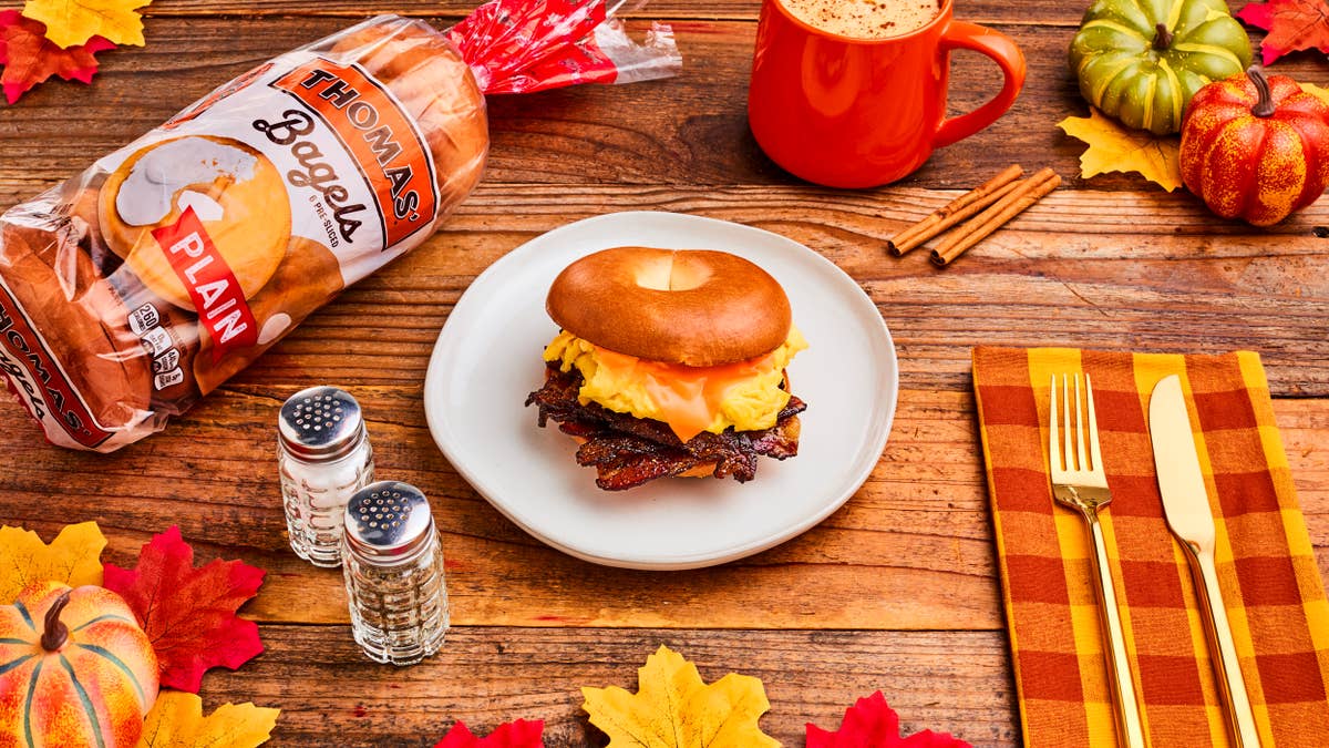 Candied Bacon, Egg, and Cheese