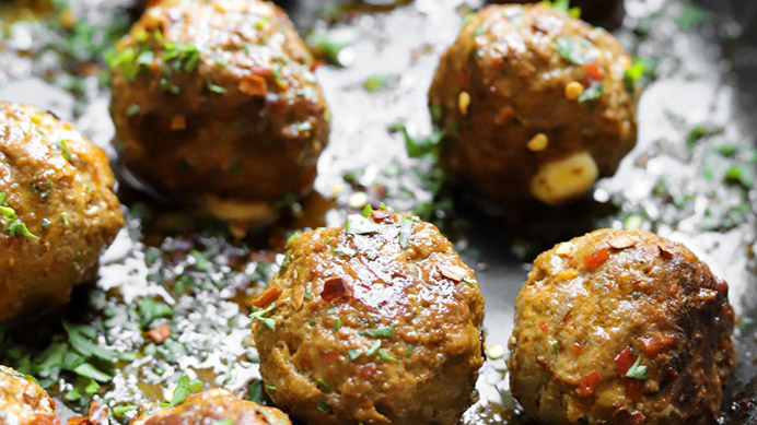 Merguez Meatballs With Mozzarella Recipe by Tasty