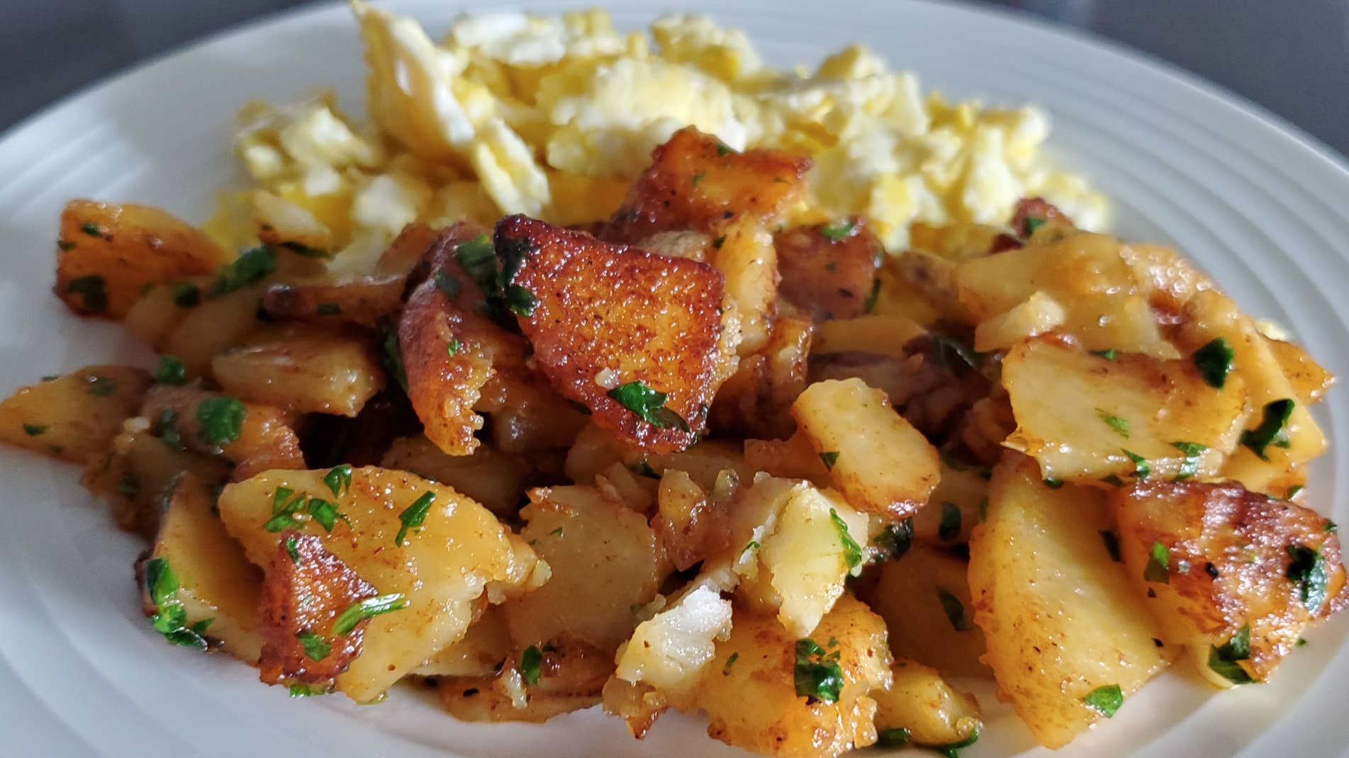 Crispy PanFried Breakfast Potatoes Recipe by Tasty