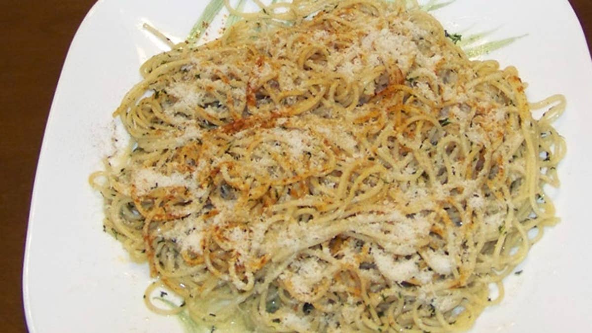 Spaghetti With Oil And Garlic For One