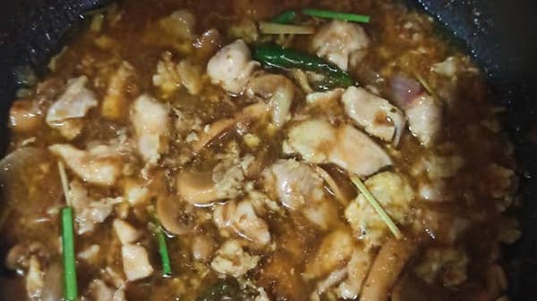 Chicken & Mushroom Manchurian With A Twist