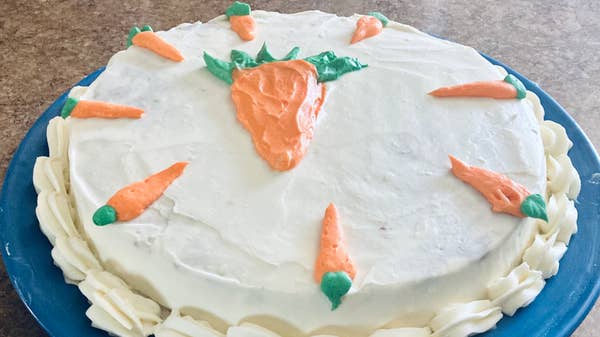 Moist One-Pan Carrot Cake