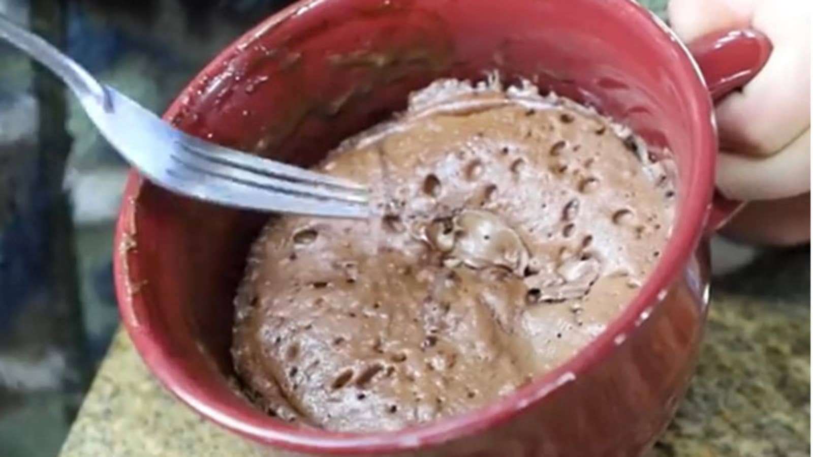 Nutella Lava Cake In A Mug Recipe By Tasty