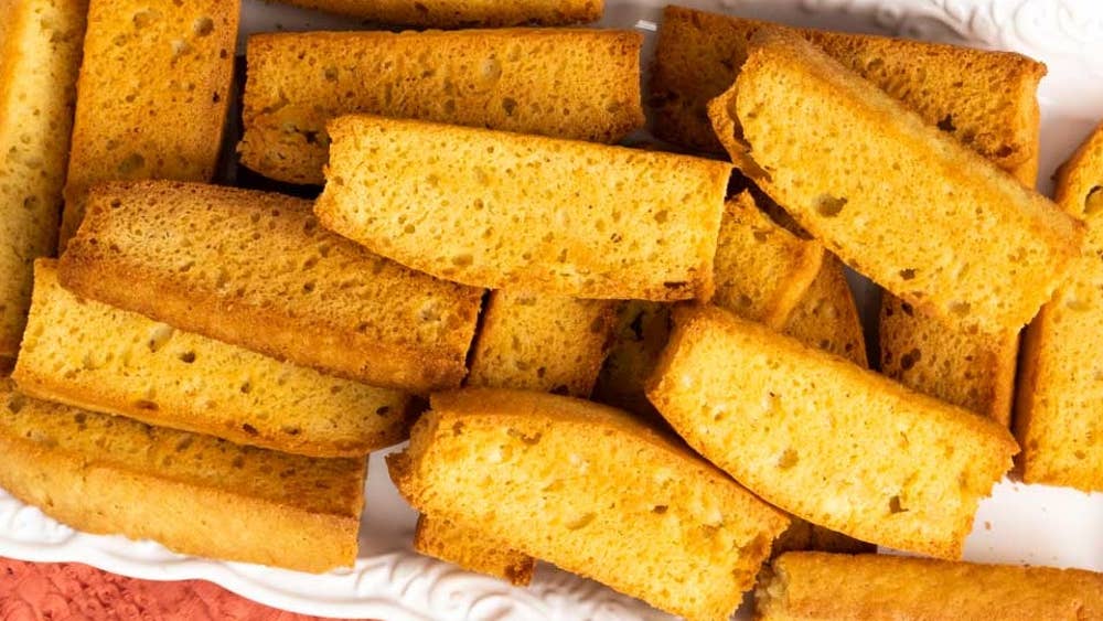 Cake Rusk (Indian/Pakistani Biscotti) Recipe by Tasty