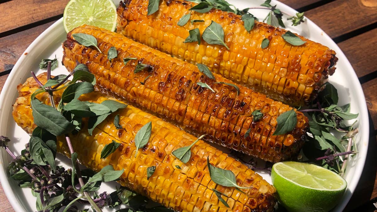 Fish Sauce Caramel Corn On The Cob