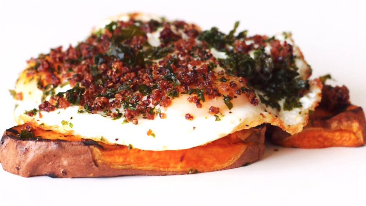 Stocked Brooklyn's Sweet Potato “Toast”