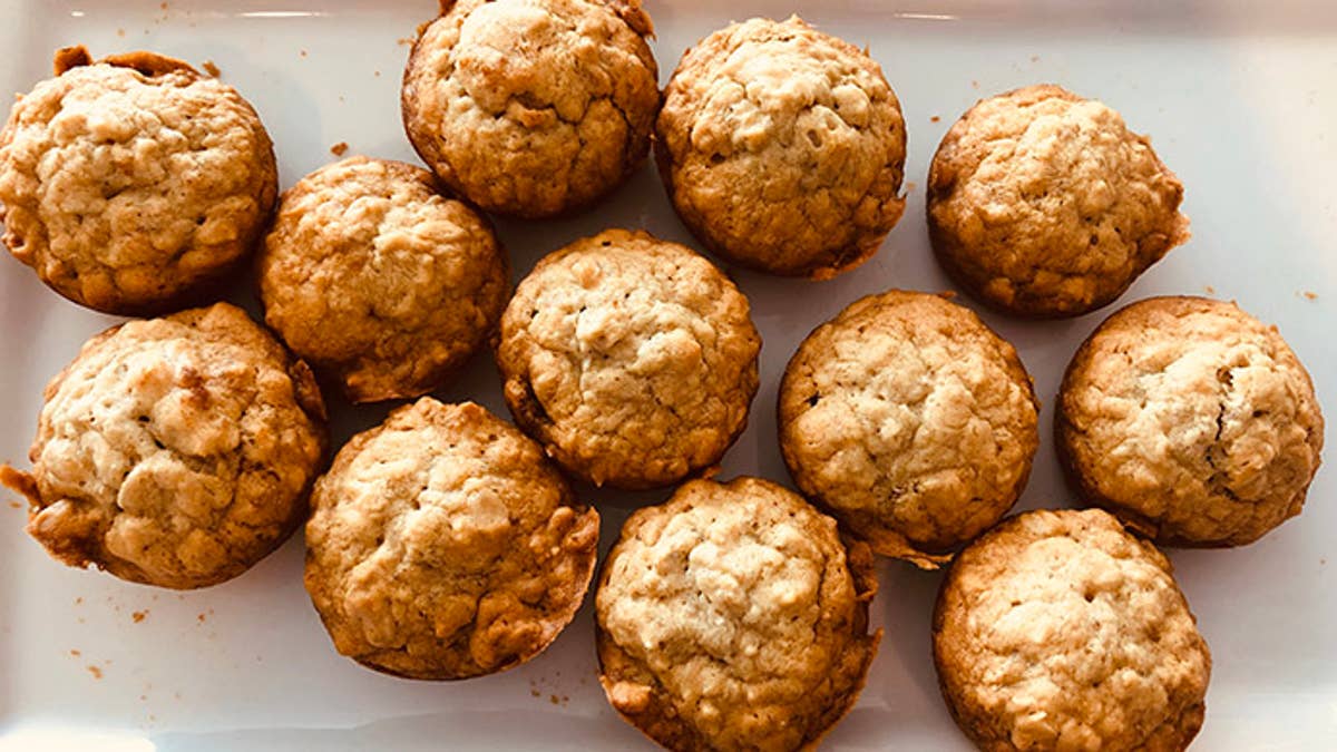 Delicious Banana Oat Muffins