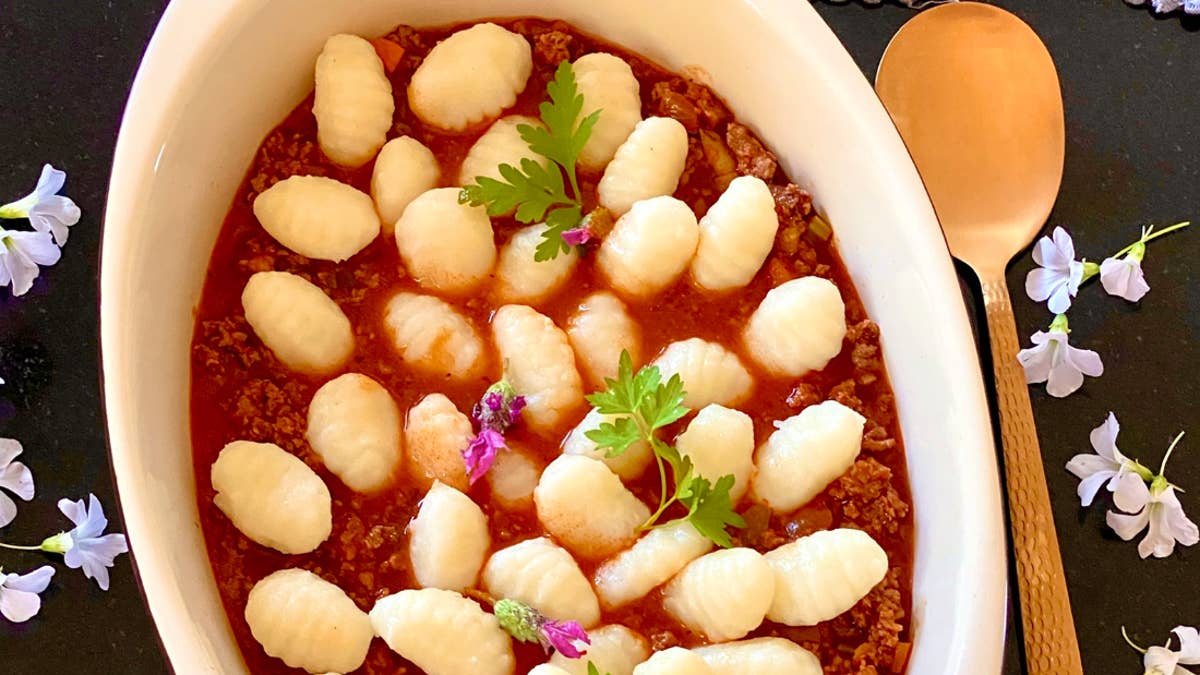 Gnocchi In A Bolognese Sauce