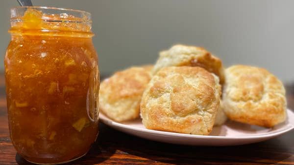 Citrus Marmalade And Buttermilk Biscuits