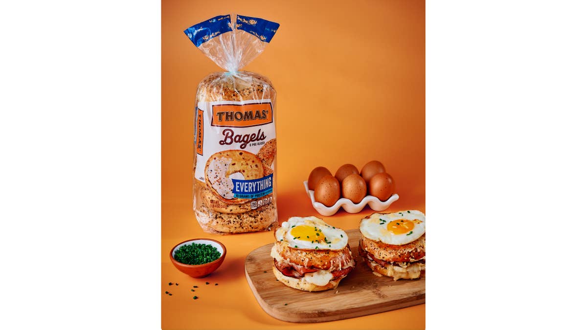 Everything Bagel Croque Madame
