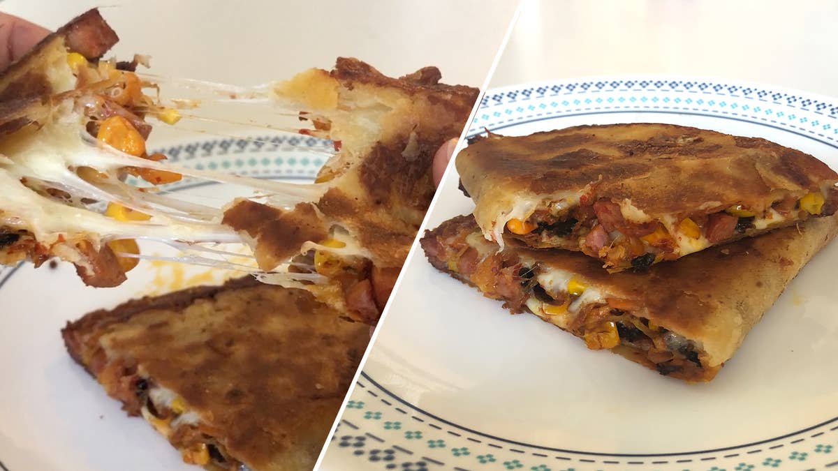 Kimchi Quesadilla