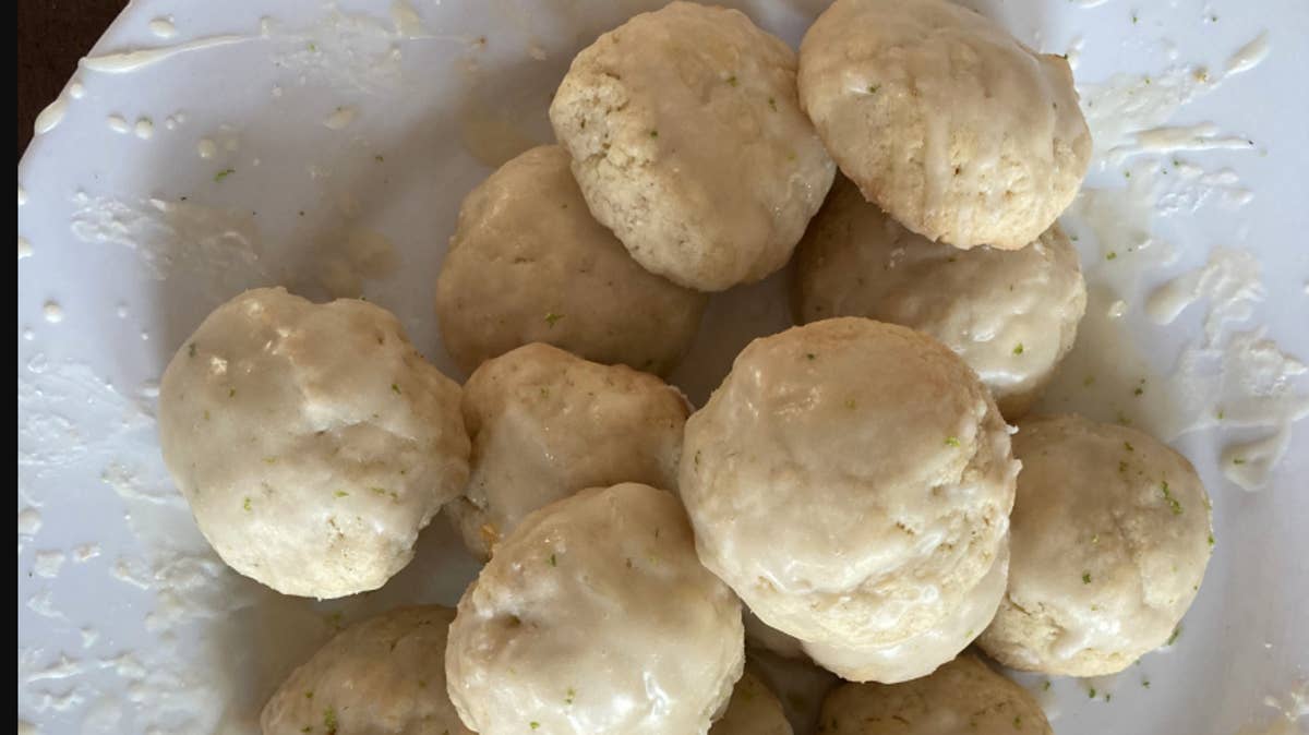 Lemon Vanilla Cardamom Cookies