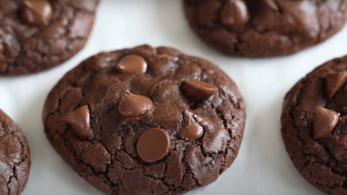 Double Chocolate Chip Cookies Recipe