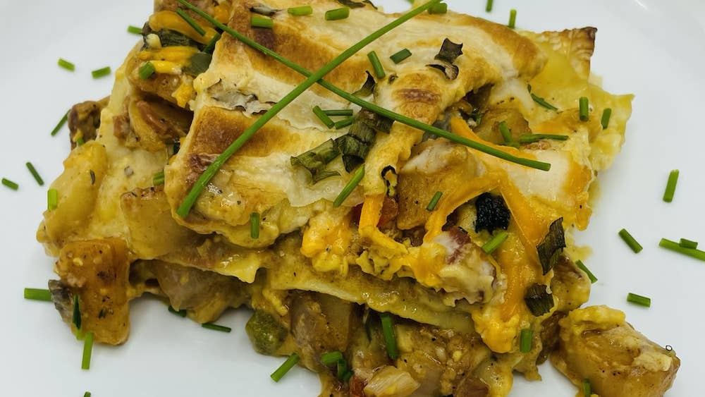 Vegan Breakfast Lasagna Recipe by Tasty