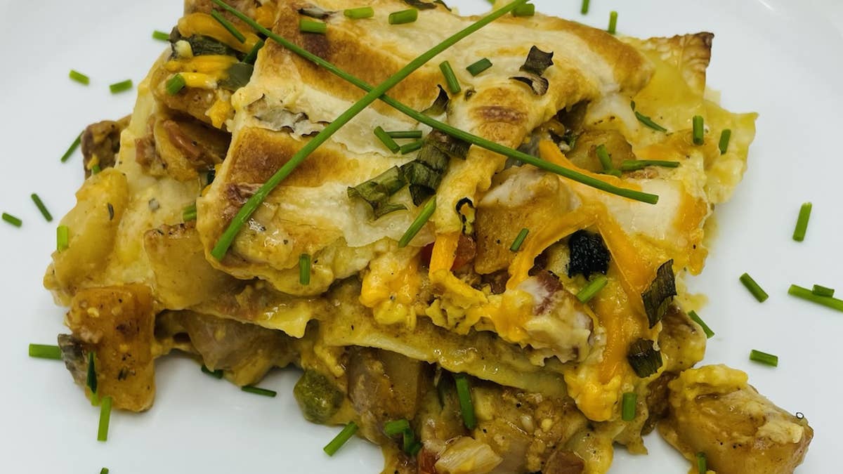 Vegan Breakfast Lasagna