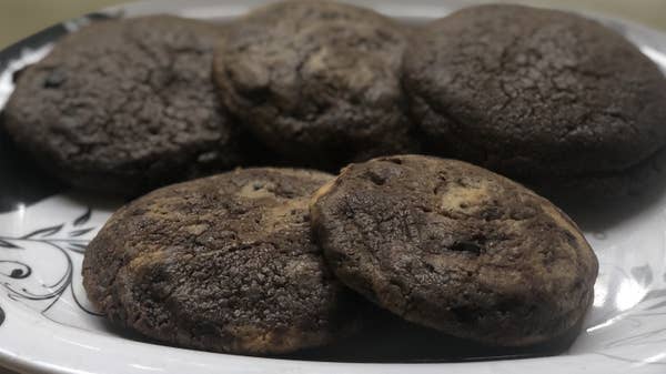 Fudgy Choco-Chip Cookies