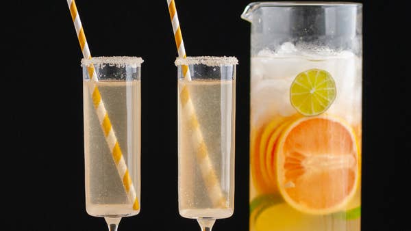 New Year’s Champagne And Citrus Punch As Made By Marley's Menu