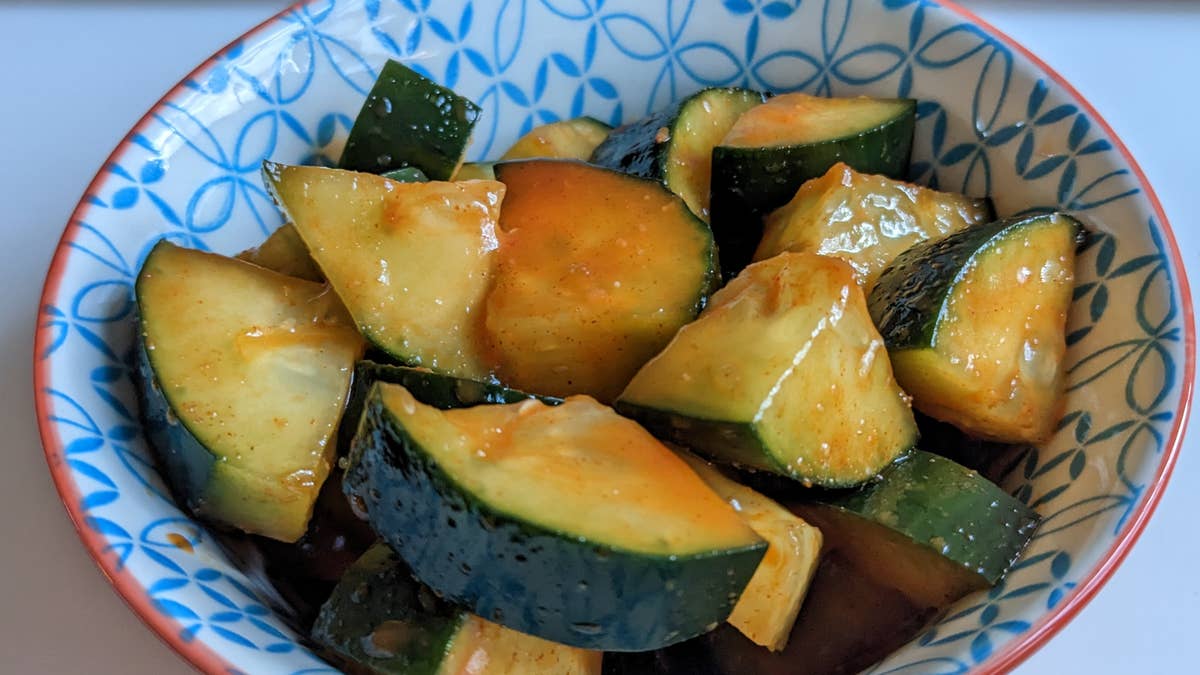 Gochujang Cucumber Salad