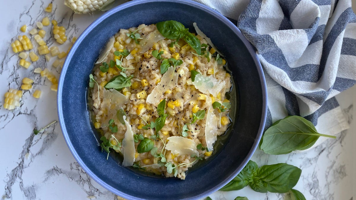 End Of Summer Corn Risotto Recipe by Tasty-image