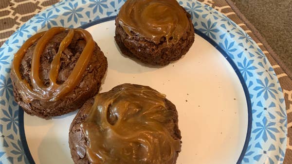 Salted Caramel Oreo Brownies