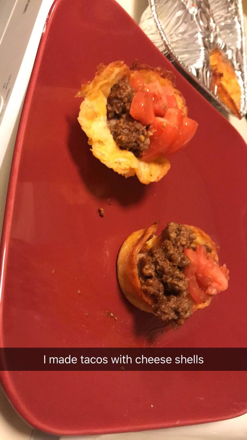 Taco Cheese Cups Recipe By Tasty