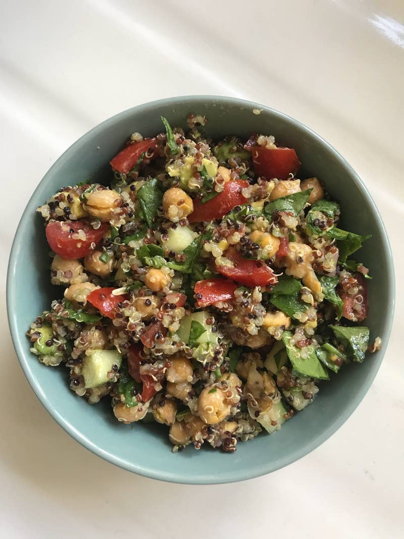 Avocado Quinoa Power Salad Recipe By Tasty