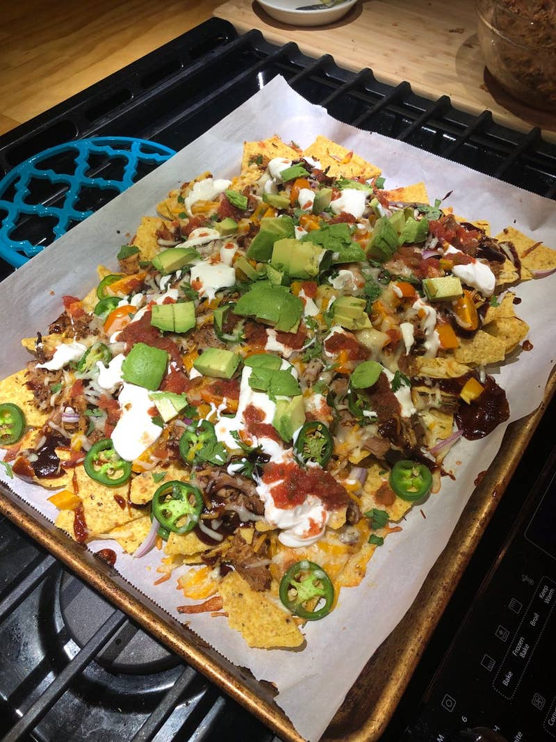 Pulled Pork Nachos Recipe By Tasty