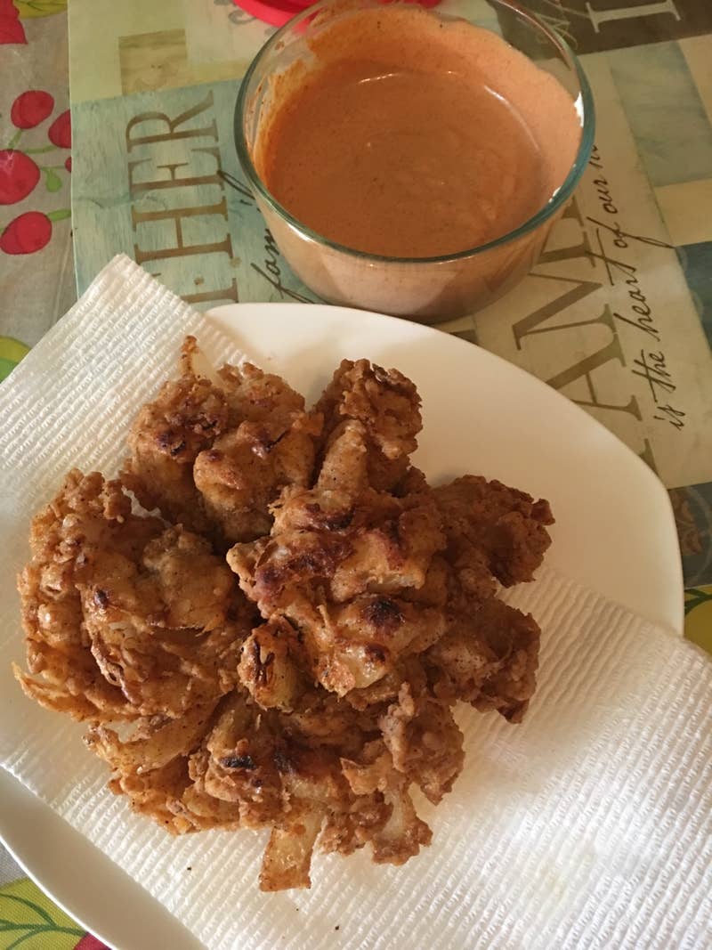 Deep Fried Blooming Onion Recipe By Tasty