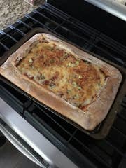 Double-stuffed Sheet-Pan Pizza Recipe by Tasty