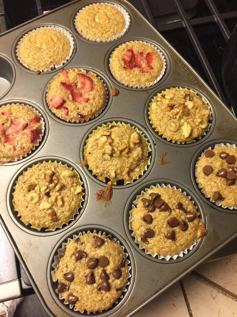 Banana Bread Mini Muffins Recipe By Tasty 