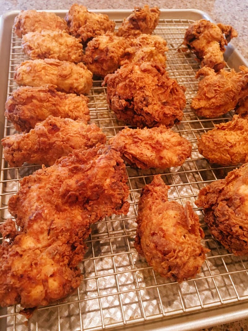 American Buttermilk Fried Chicken Recipe by Tasty