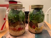 Southwestern Mason Jar Salad ⋆ Real Housemoms