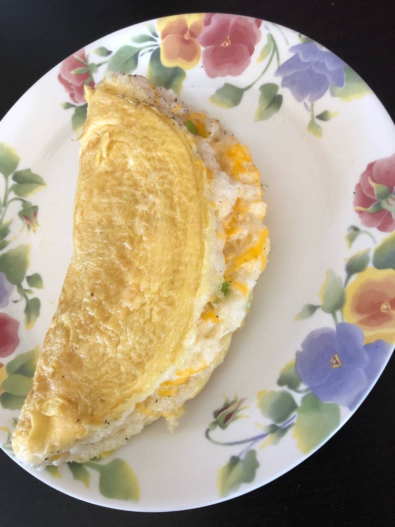 Super Fluffy Omelet Recipe By Tasty