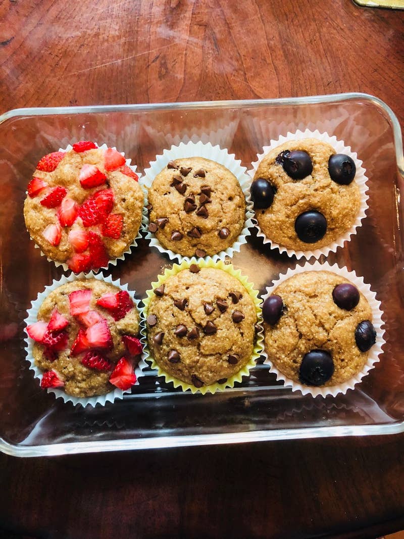 Banana Bread Mini Muffins Recipe By Tasty 