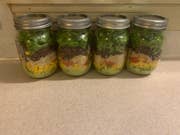 Southwestern Mason Jar Salad ⋆ Real Housemoms