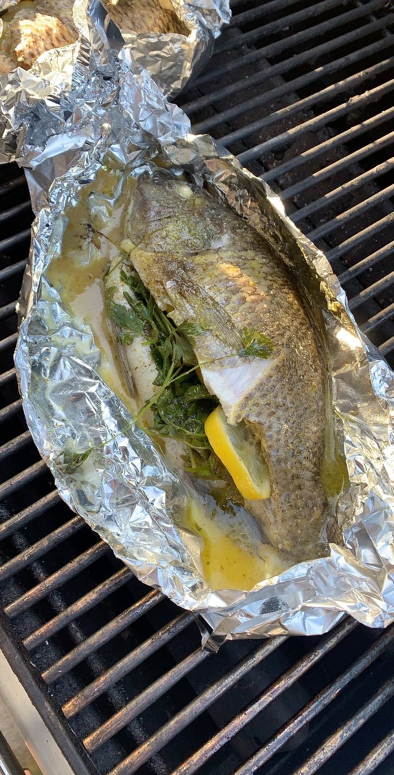 easy grilled whole fish recipe by tasty on grilled whole walleye recipes