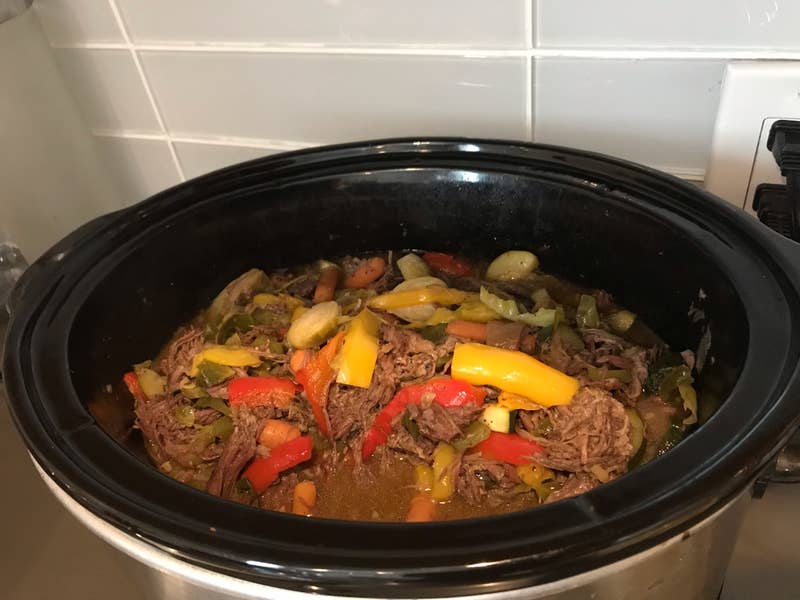 Slow Cooker Steak and Veggies Recipe by Tasty