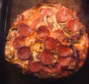 Upside Down One Pan Pizza Recipe by Tasty