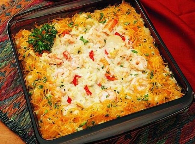 Seafood Casserole As Made By Betsy S Gammy Recipe By Tasty
