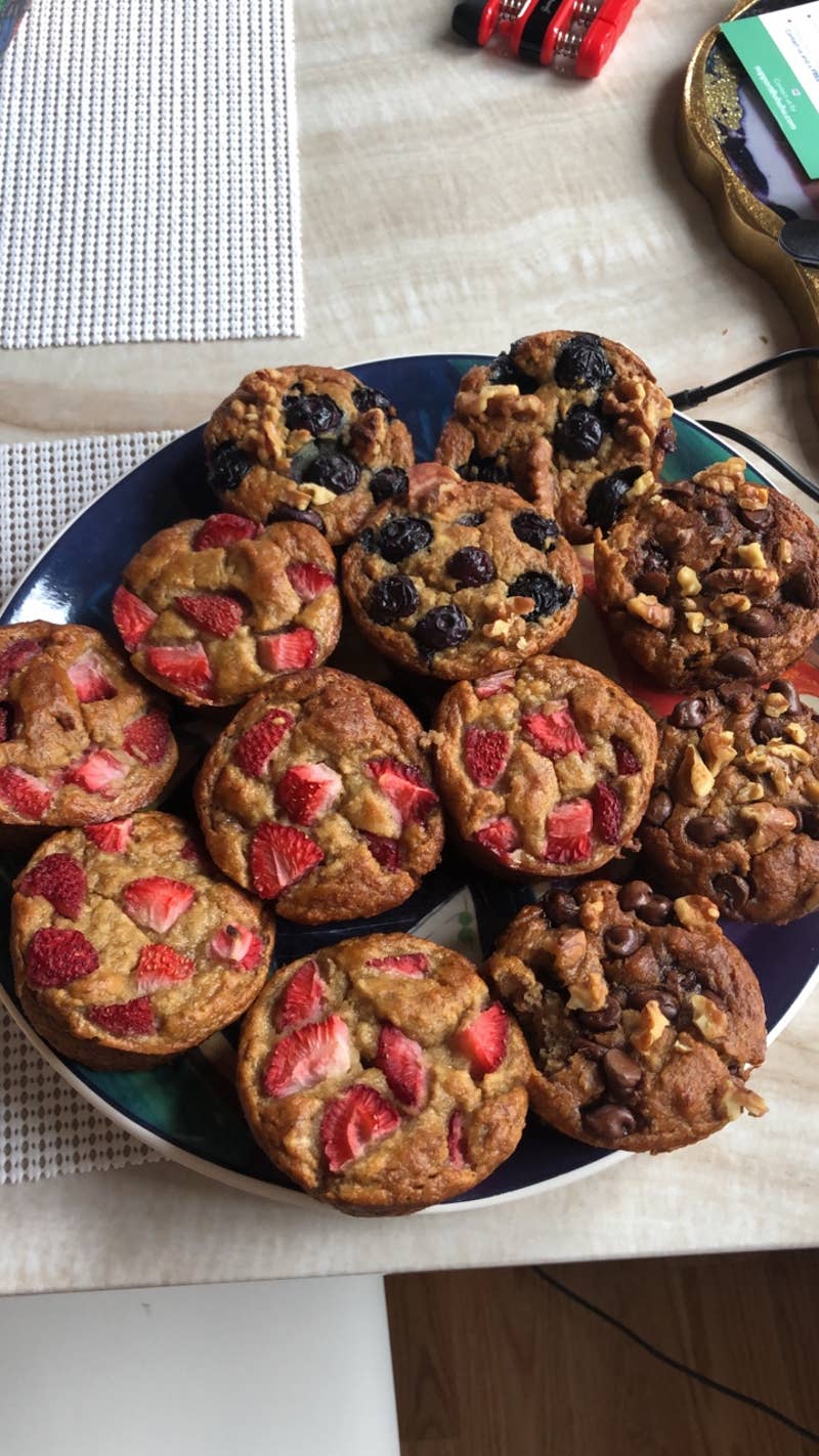 Banana Bread Mini Muffins Recipe By Tasty 