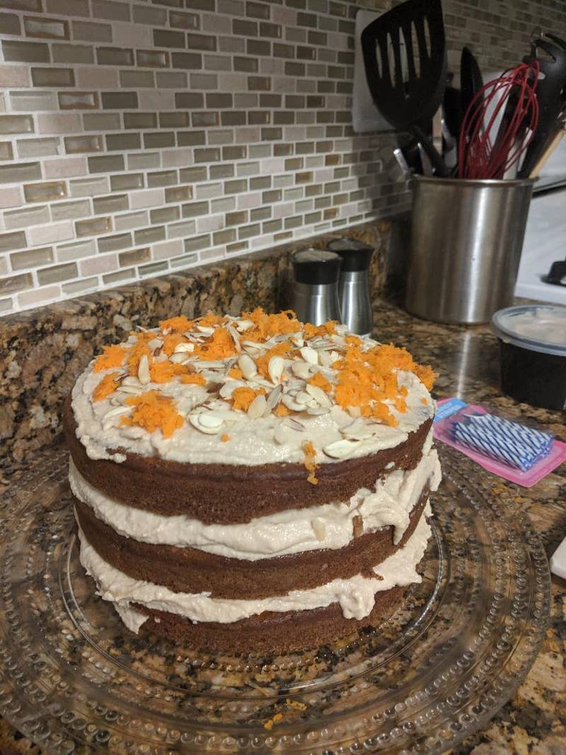 Decadent Dairy Free Carrot Cake Recipe By Tasty