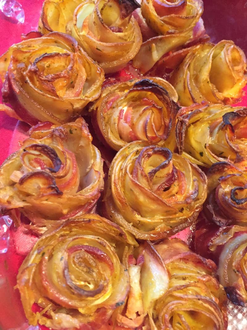 Potato Roses Recipe By Tasty