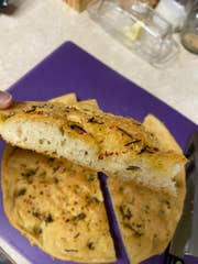 Easy Low-Flour Cast Iron Focaccia Bread Recipe by Tasty
