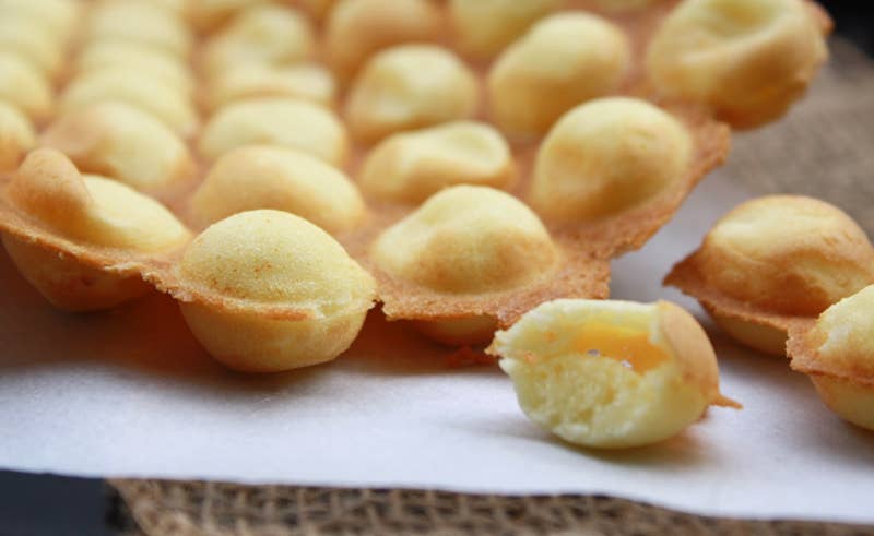 Hong Kong Style Egg Waffle Recipe By Tasty Hong Kong Style Egg Waffle Recipe By Tasty