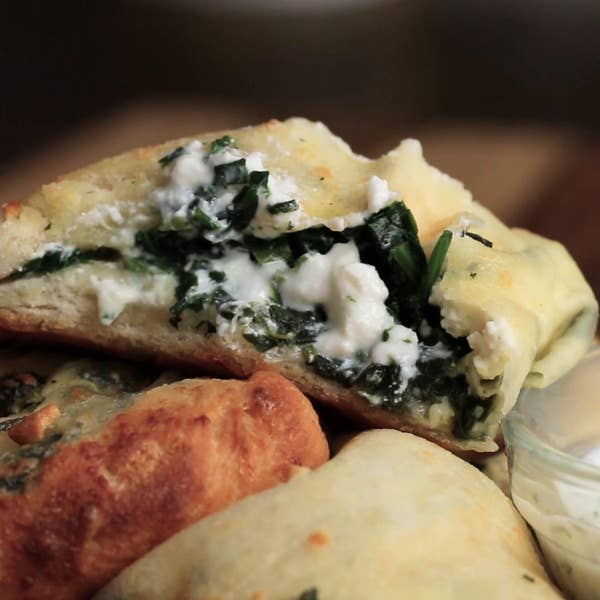 Spinach And Cheese Mini Calzones