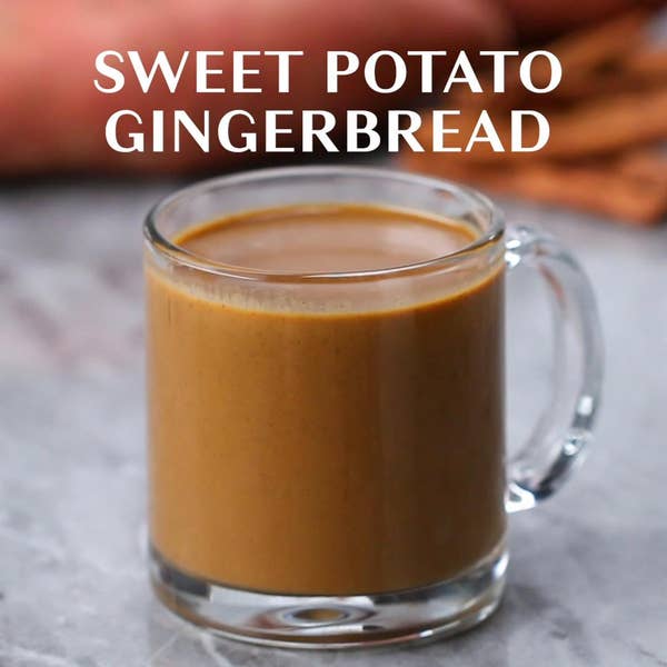Sweet Potato Gingerbread Winter Smoothie
