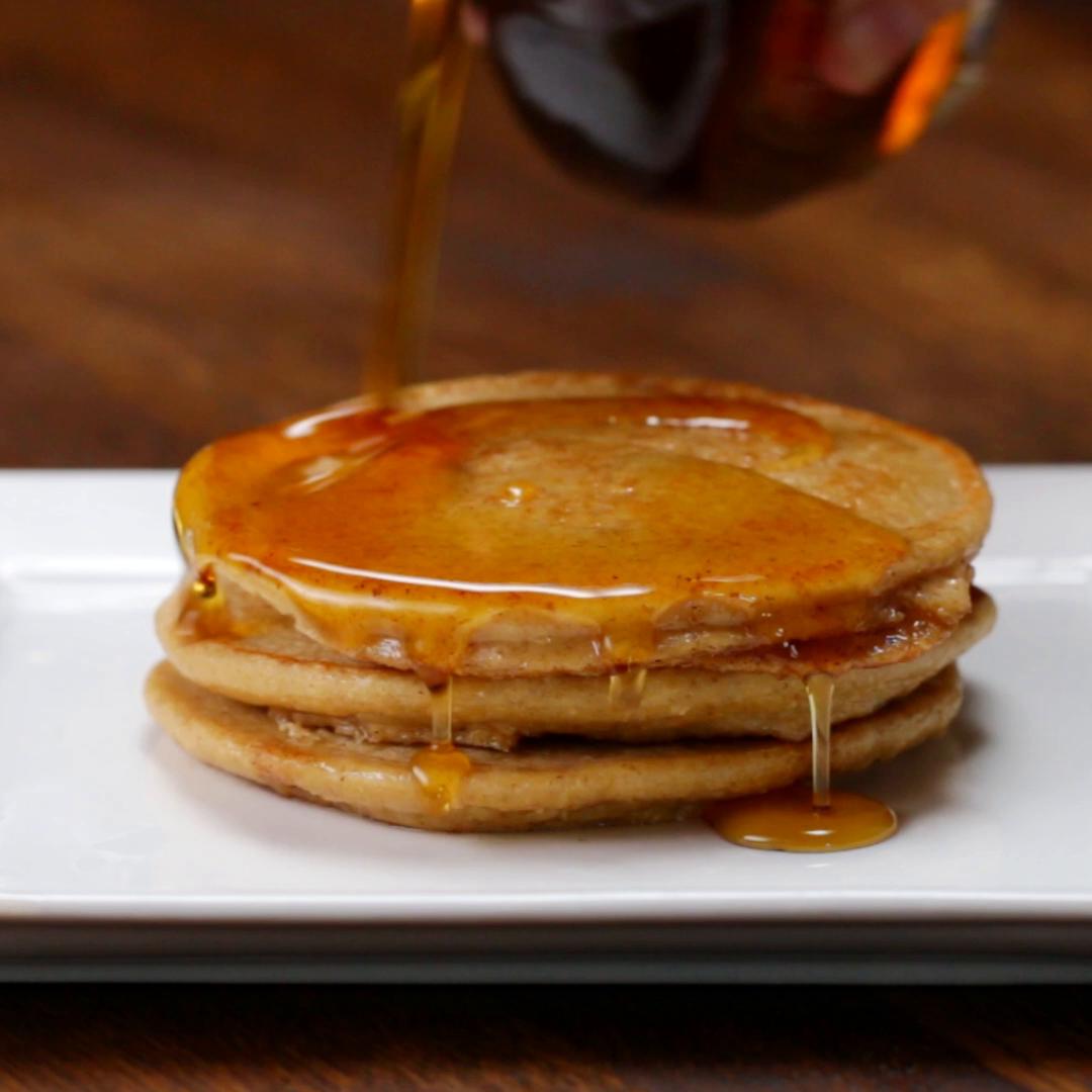 Cinnamon Roll Pancakes Recipe by Tasty_image