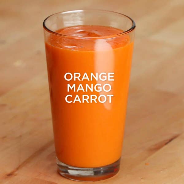 Orange Mango Carrot Smoothie