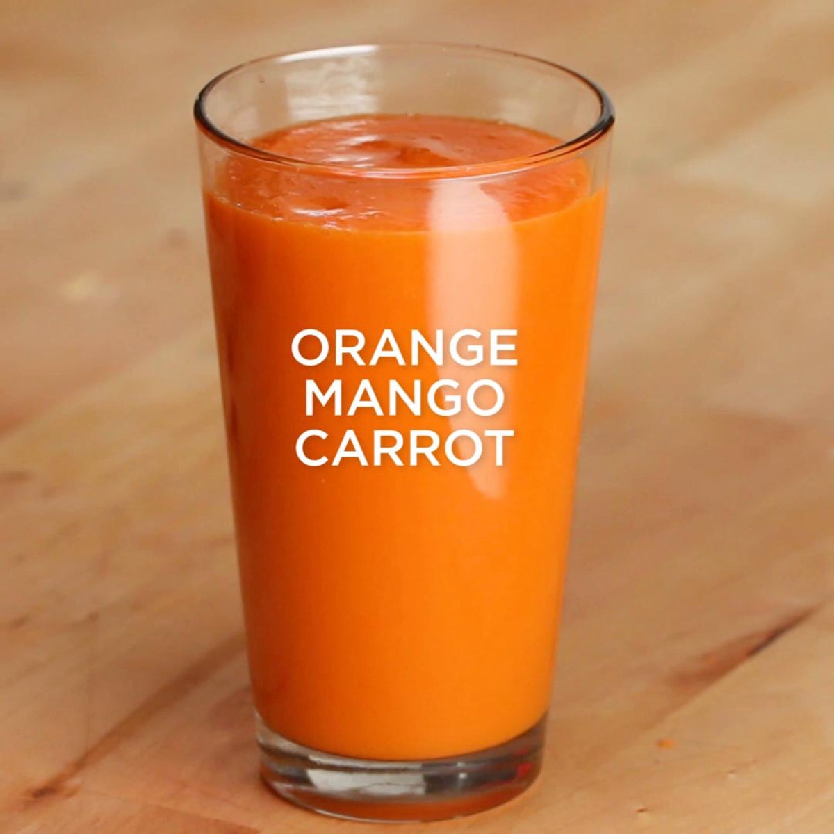 Orange Mango Carrot Smoothie Recipe by Tasty