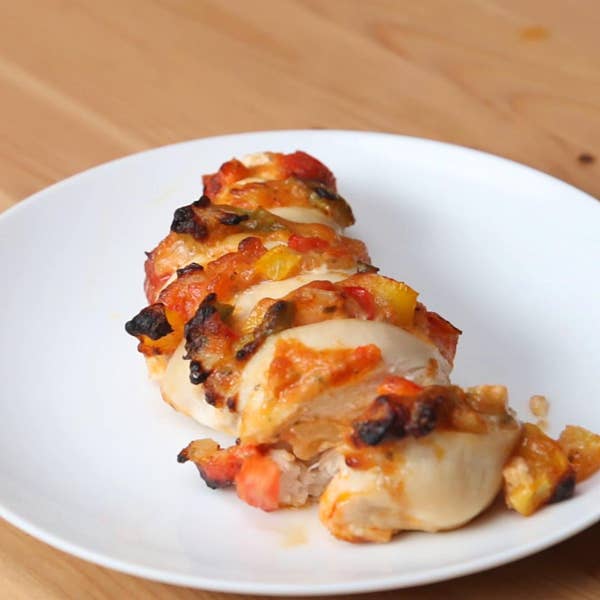 Fajita Hasselback Chicken